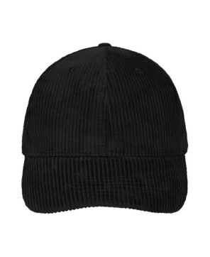 Elegante gorra de 6 paneles confeccionada en tejido de pana de algodón orgánico de alta calidad.