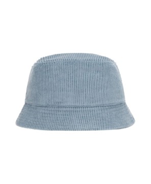 Sombrero de moda fabricado en tejido de pana de algodón orgánico de alta calidad.