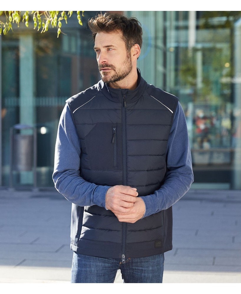 Men Workwear Hybrid Vest
